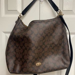 VGUC 🎄Coach CELESTE Convertible Hobo Handbag MSTP $395 🎁